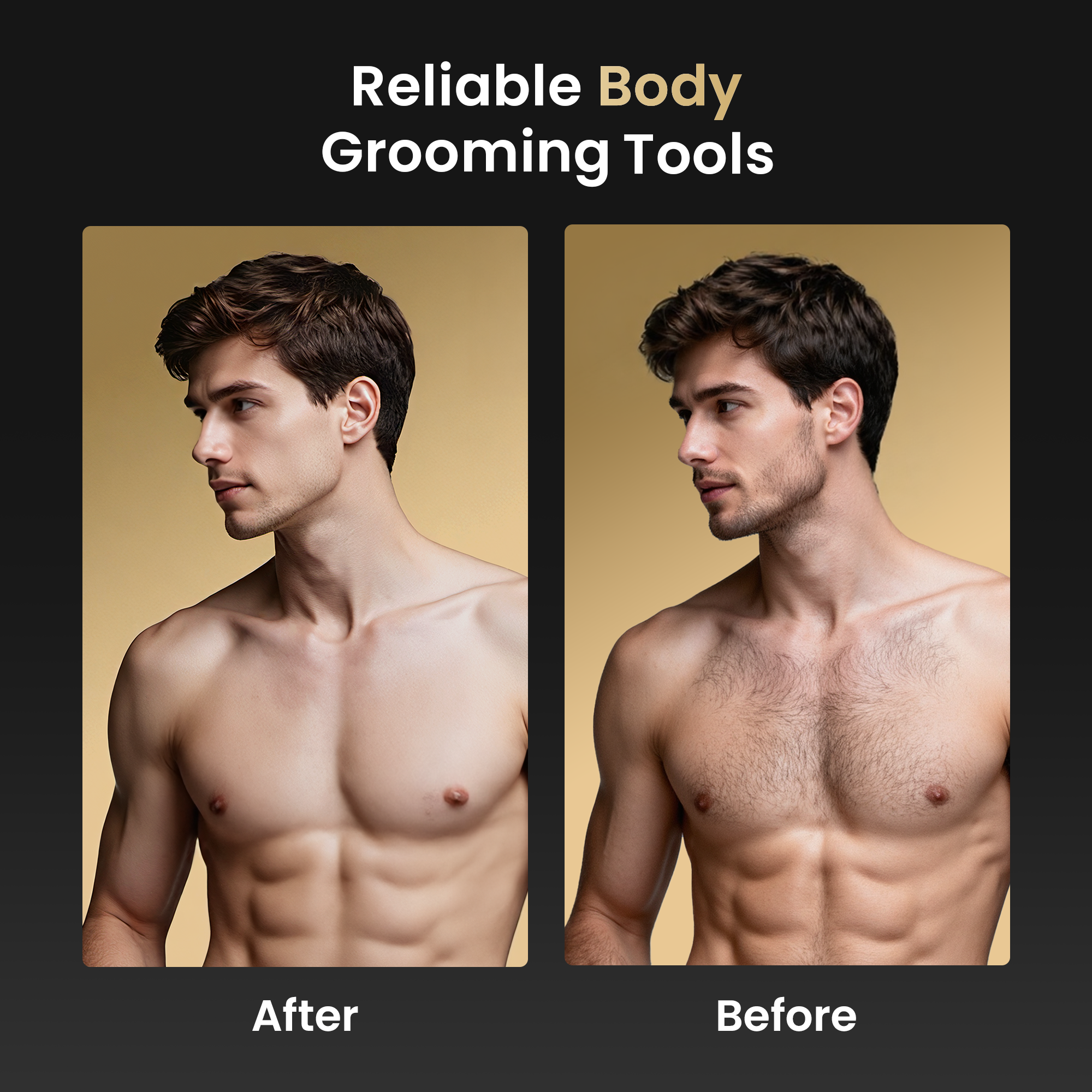 OLOV® Titan1.0 Facial & Body Hair Grooming Kit