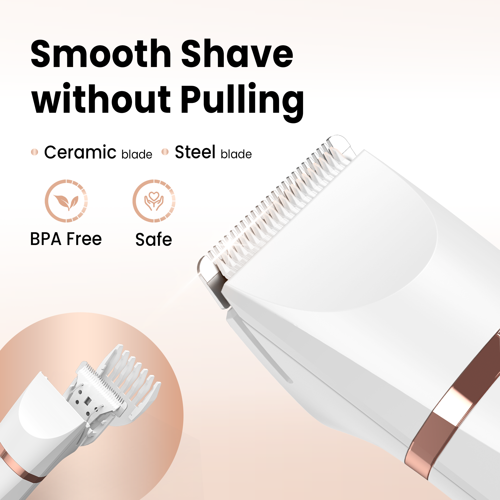 OLOV® G10Pro Body & Groin Hair Trimmer