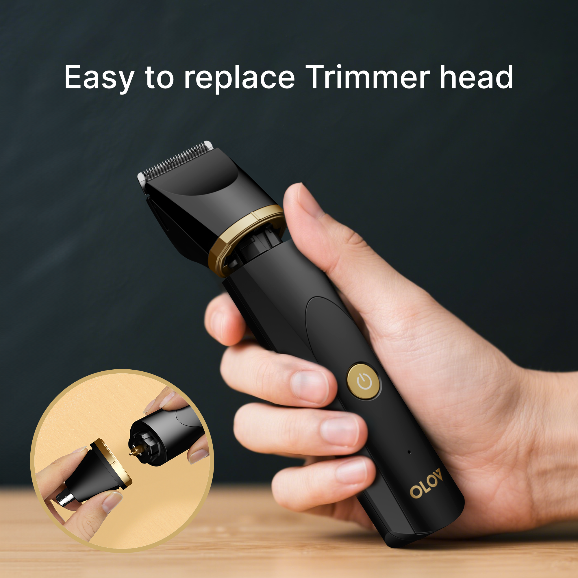 OLOV® G10Pro Body & Groin Hair Trimmer
