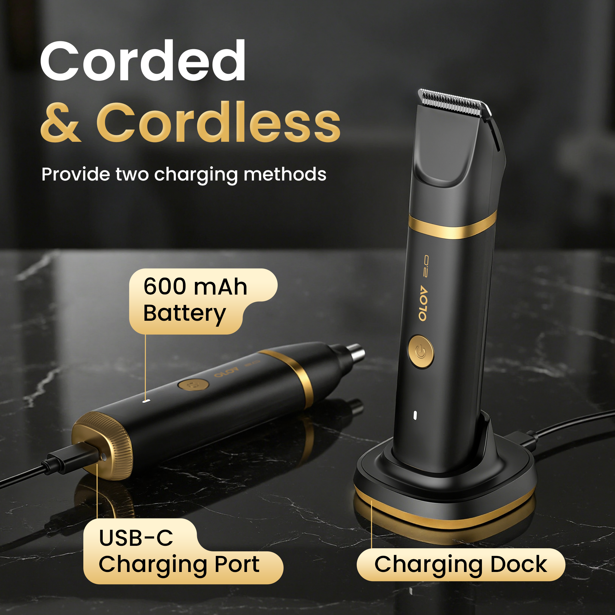 OLOV® 2.0 Groin & Body Hair Trimmer for Men