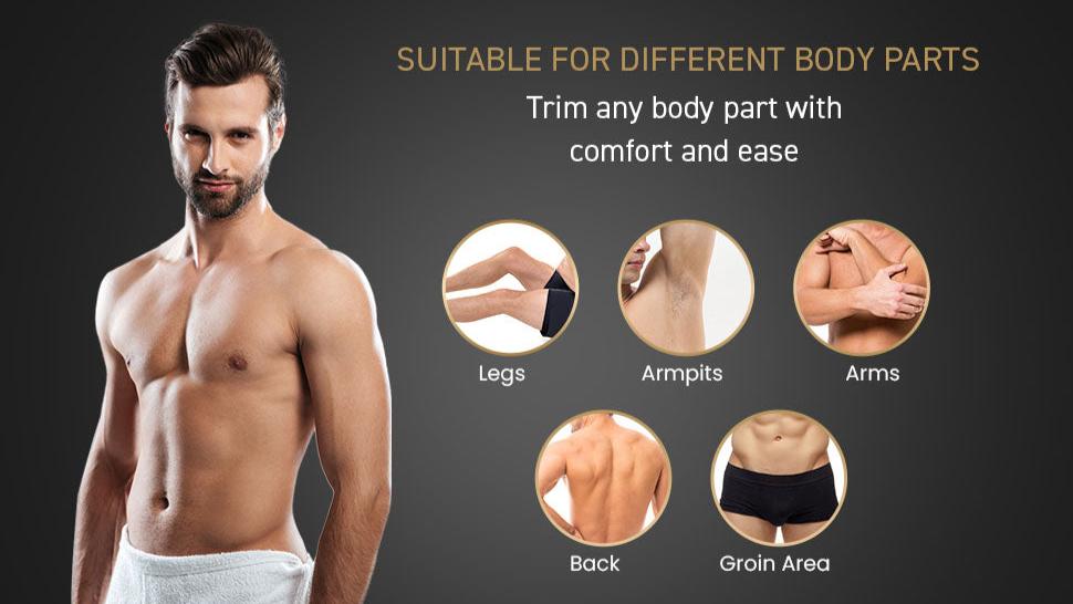 Trim any body part with comfort and case