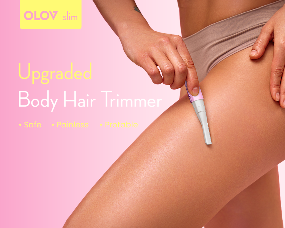 OLOV® Women Facial Hair Removal , Painless Eyebrow Trimmer