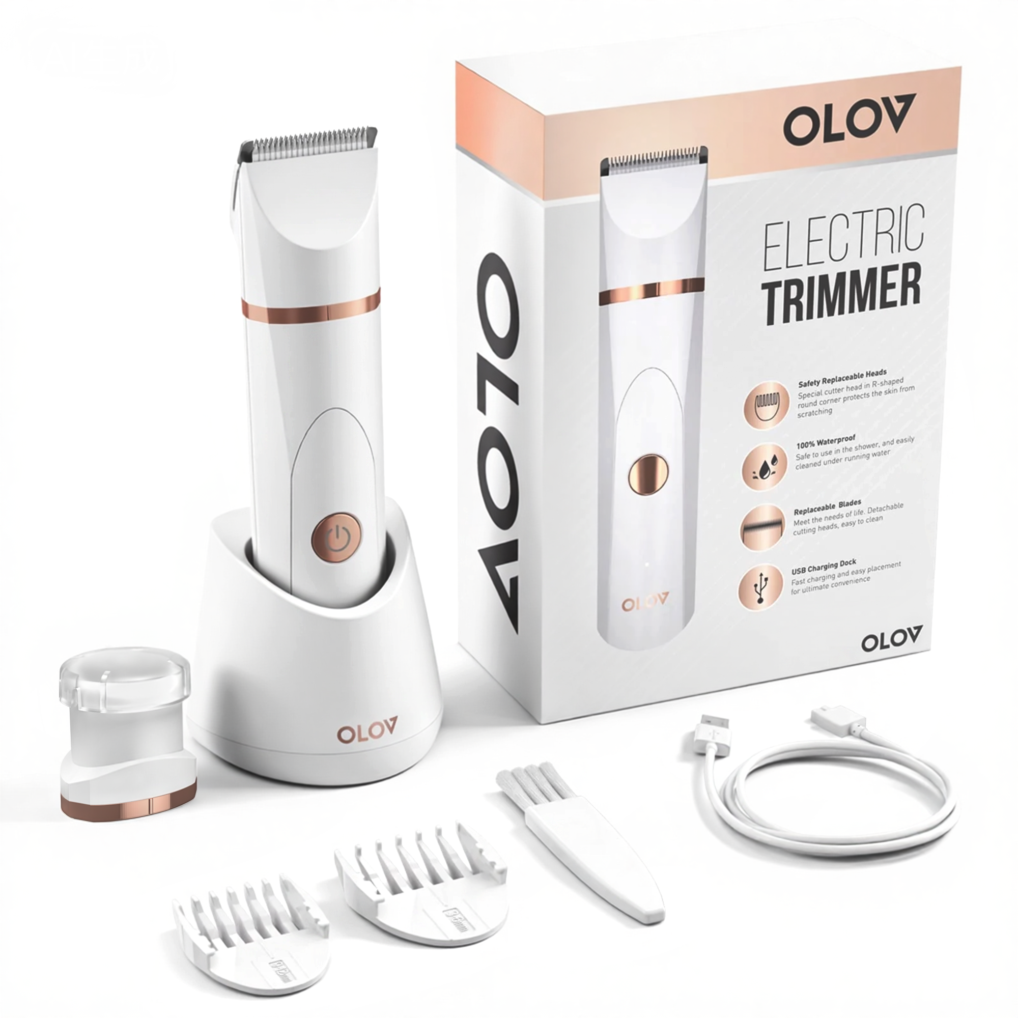 OLOV® Electric Body & Bikini Hair Trimmer - olovonline