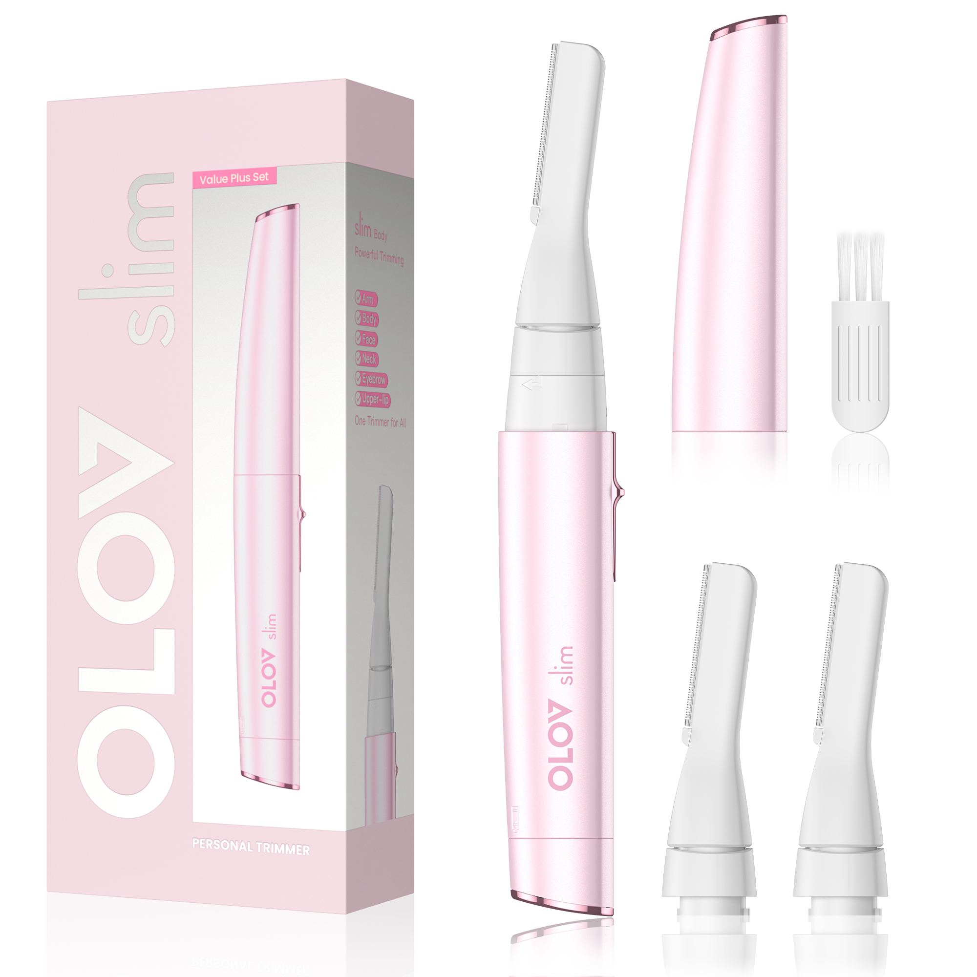 OLOV® Women Facial Hair Removal , Painless Eyebrow Trimmer
