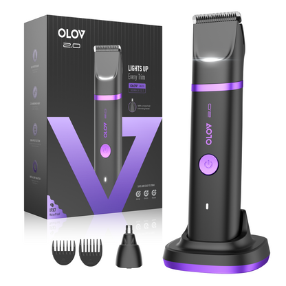 OLOV® 2.0 Groin & Body Hair Trimmer for Men