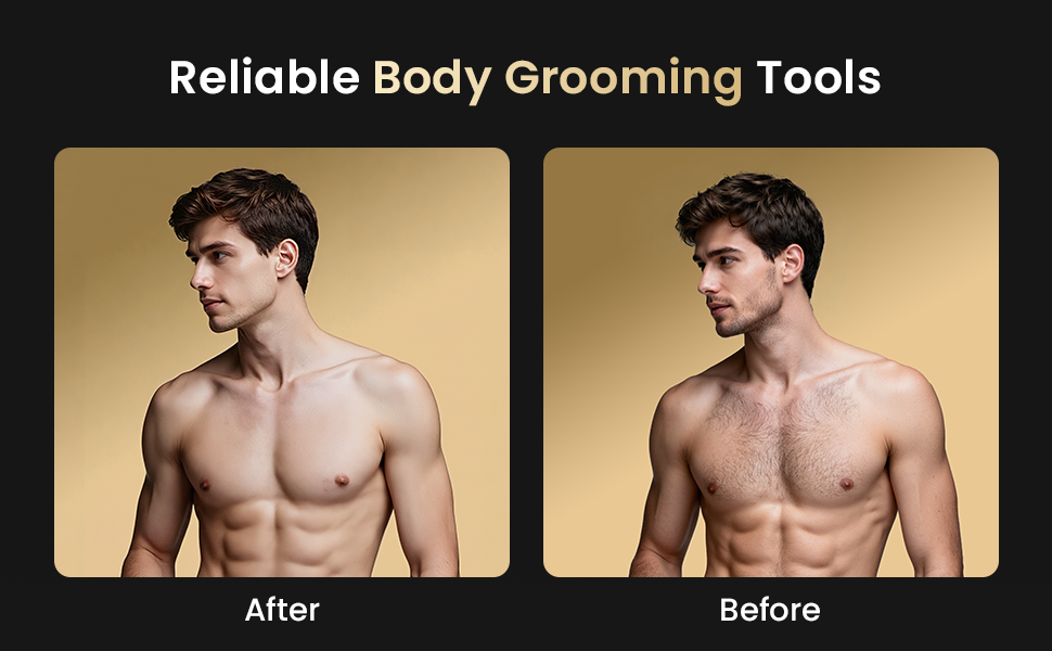 OLOV® Body & Groin Hair Trimmer