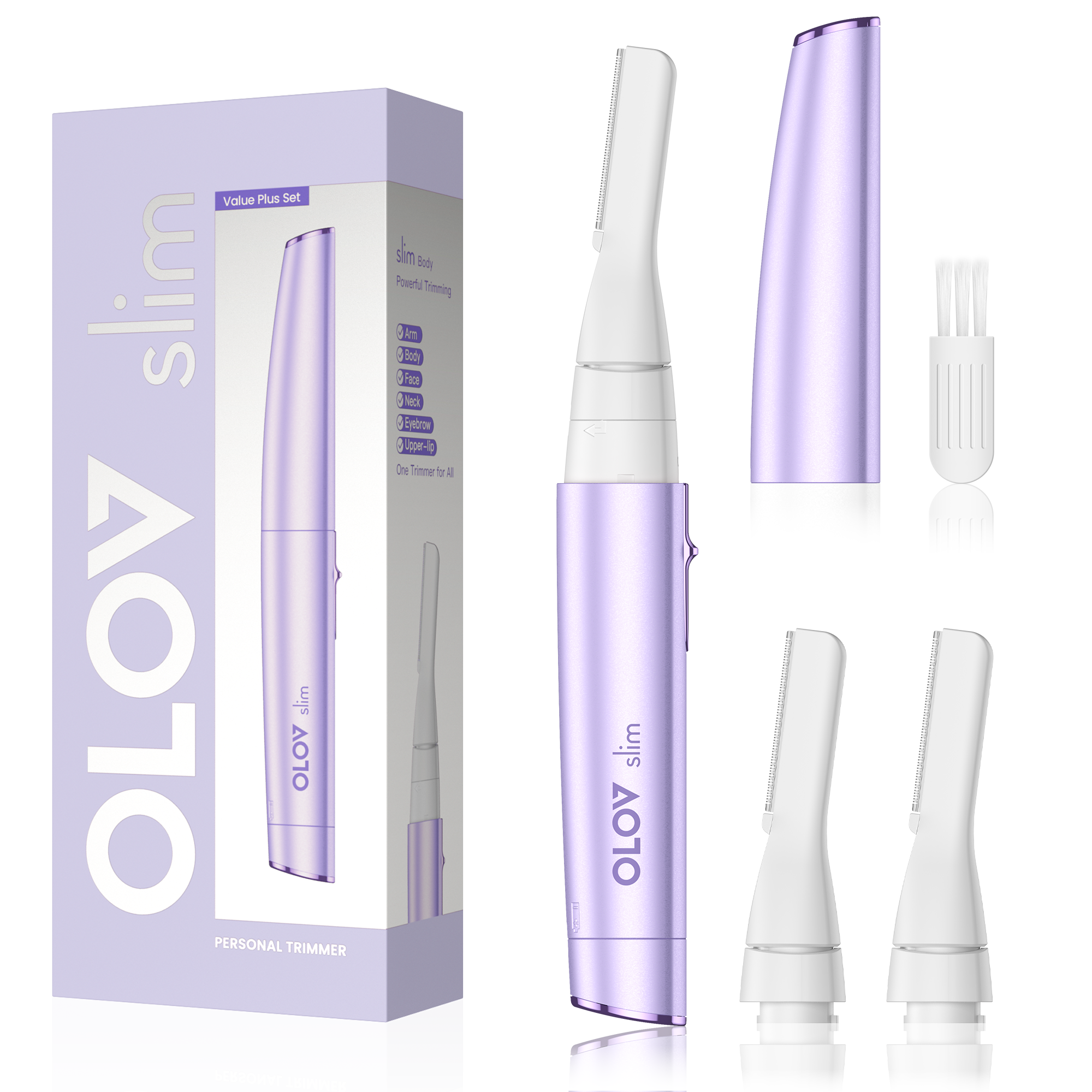 OLOV® Women Facial Hair Removal , Painless Eyebrow Trimmer