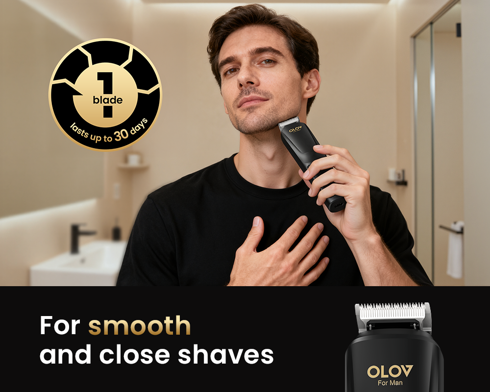 OLOV® Beard Trimmer, 21 Piece All-in-One Mens Grooming Kit and Hair Clipper