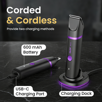 OLOV® 2.0 Groin & Body Hair Trimmer for Men