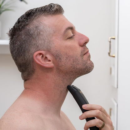 OLOV Beard Trimmer for Men, 20 pcs All-in-One Grooming Kit & Hair Clipper with Nose Ear Trimmer, USB Rechargeable