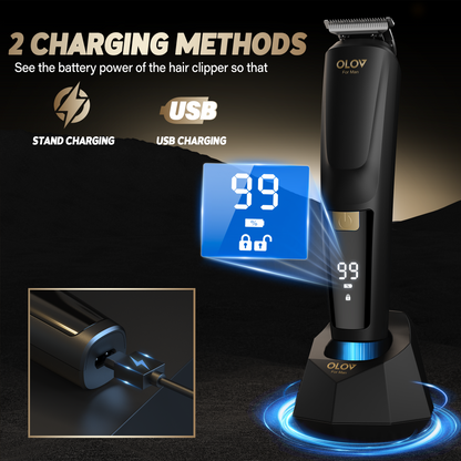 OLOV® Titan1.0 Facial & Body Hair Grooming Kit