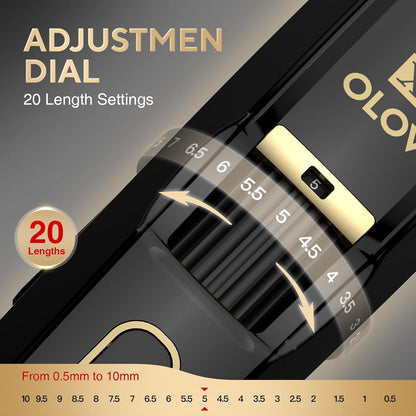 OLOV-X The Beard Hedger Premium Men's Beard Trimmer