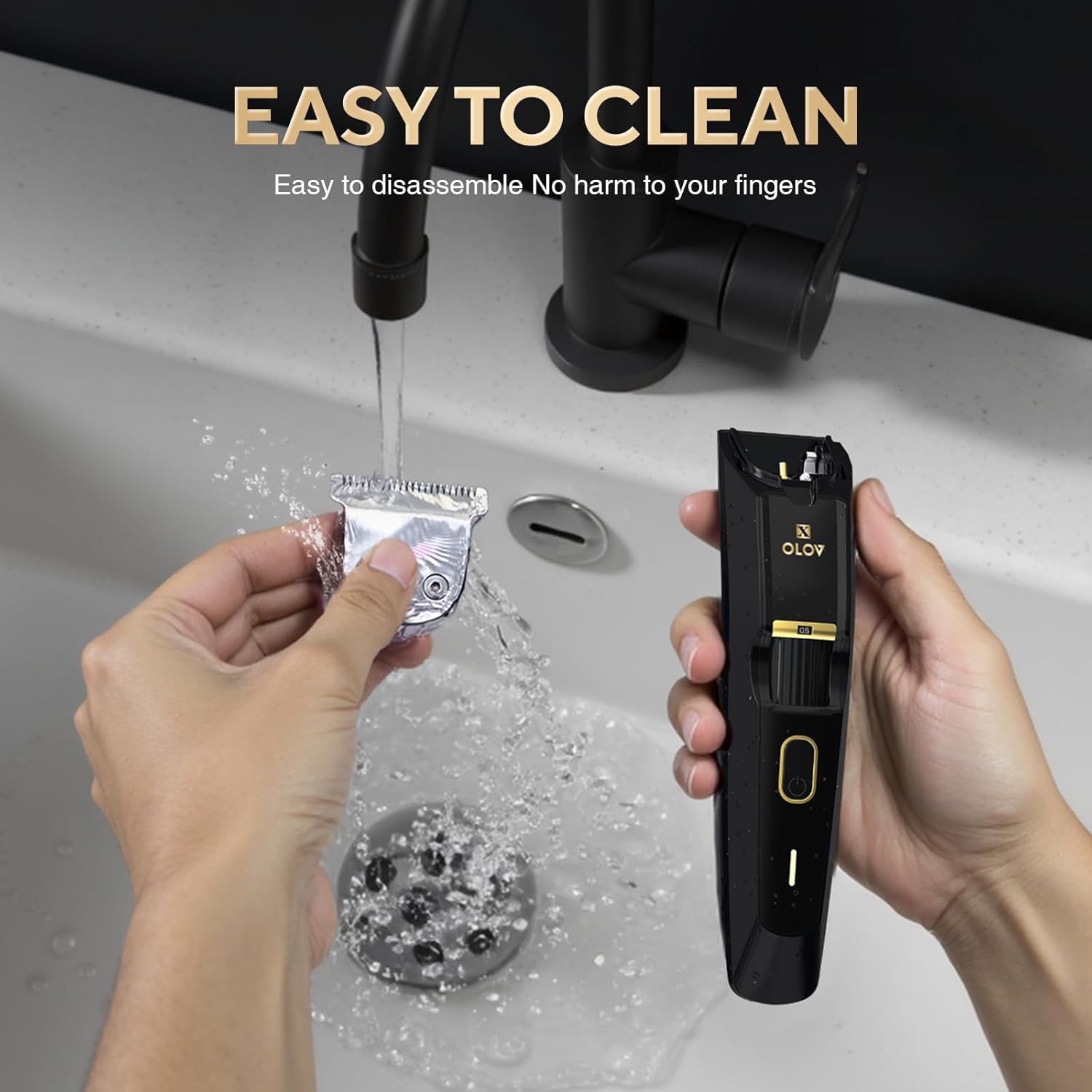 OLOV-X The Beard Hedger Premium Men's Beard Trimmer