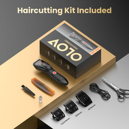 OLOV Cordless Rechargeable Hair Clipper & Trimmer