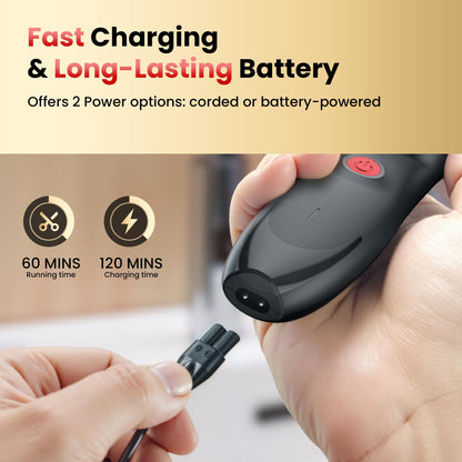 OLOV Cordless Rechargeable Hair Clipper & Trimmer