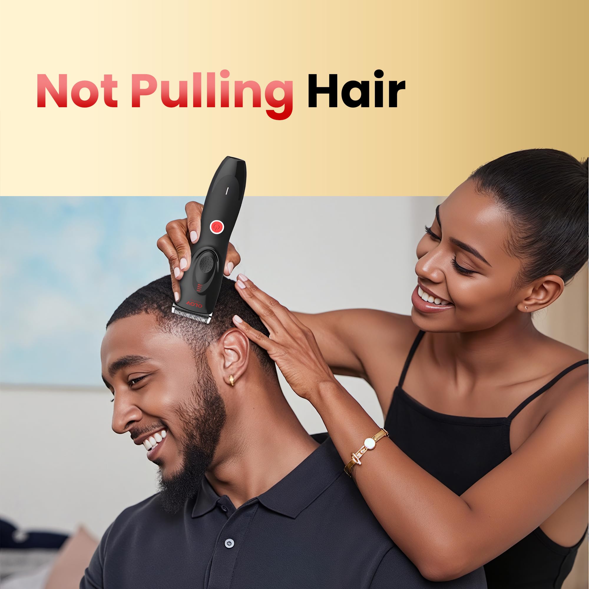 OLOV Cordless Rechargeable Hair Clipper & Trimmer