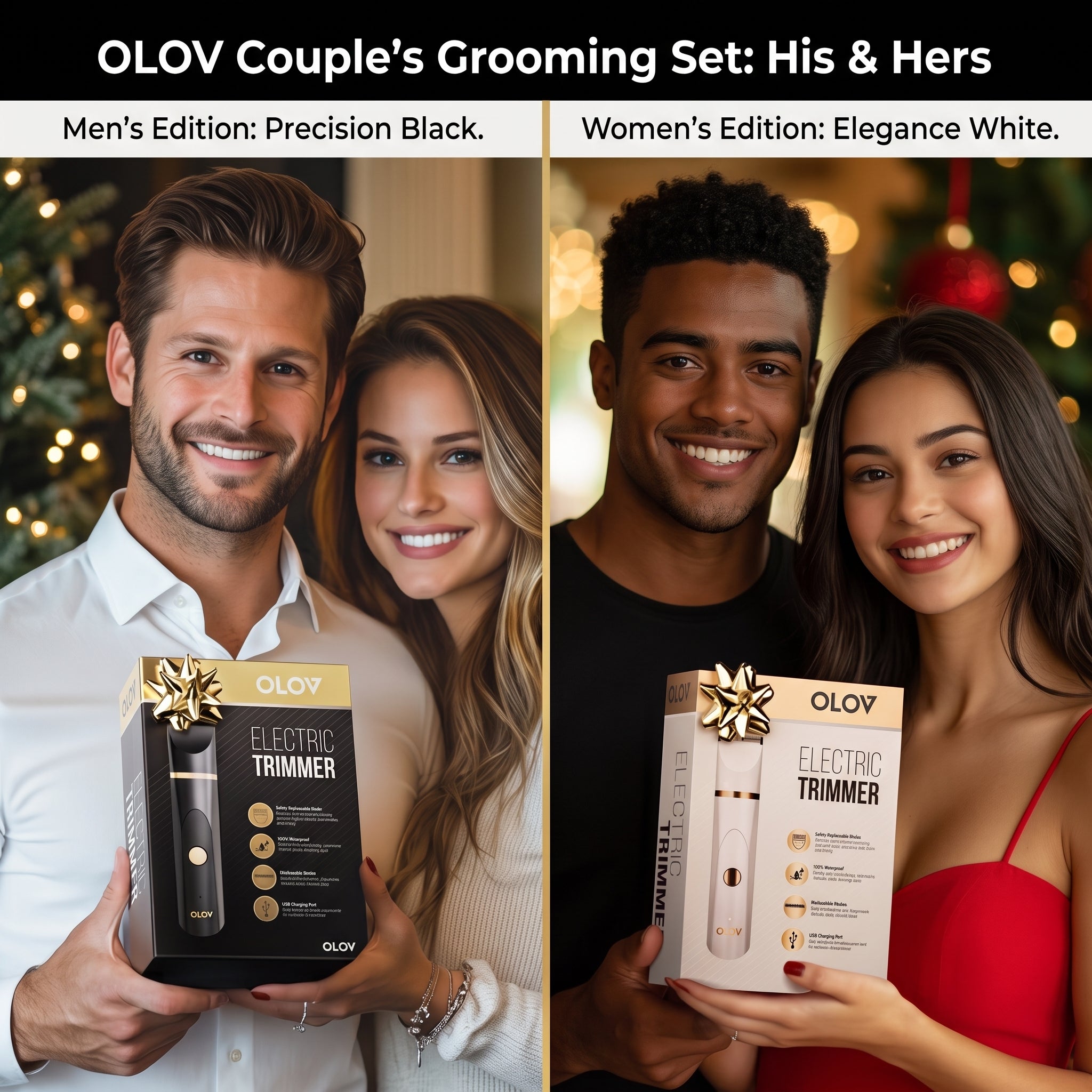 OLOV® Electric Body & Groin Hair Trimmer