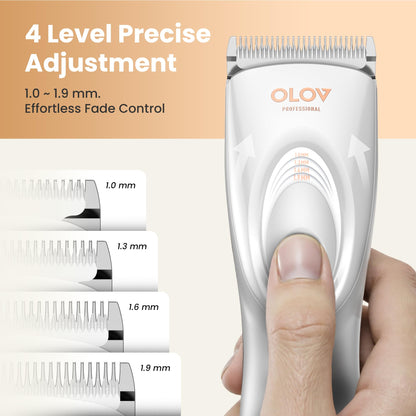 OLOV Cordless Rechargeable Hair Clipper & Trimmer