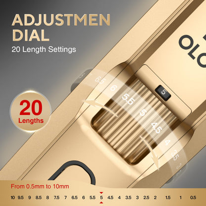 OLOV-X The Beard Hedger Premium Men's Beard Trimmer