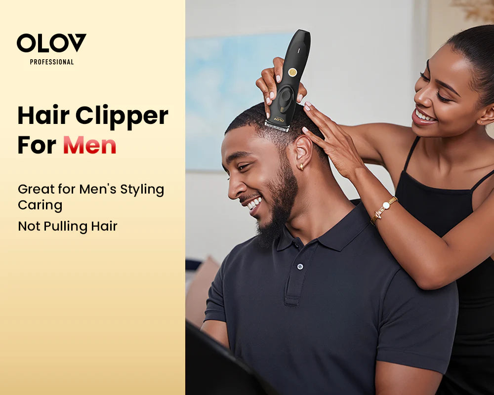 OLOV Cordless Rechargeable Hair Clipper & Trimmer