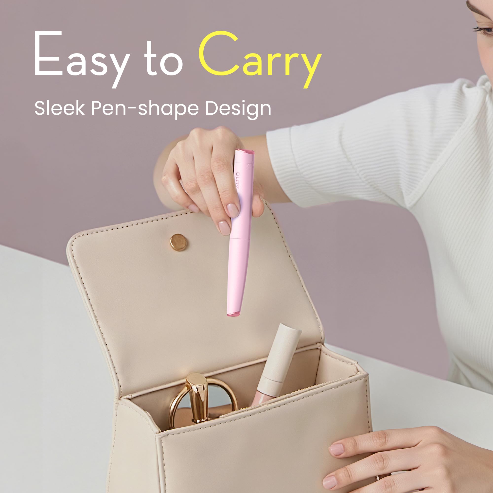 OLOV® Women Facial Hair Removal , Painless Eyebrow Trimmer