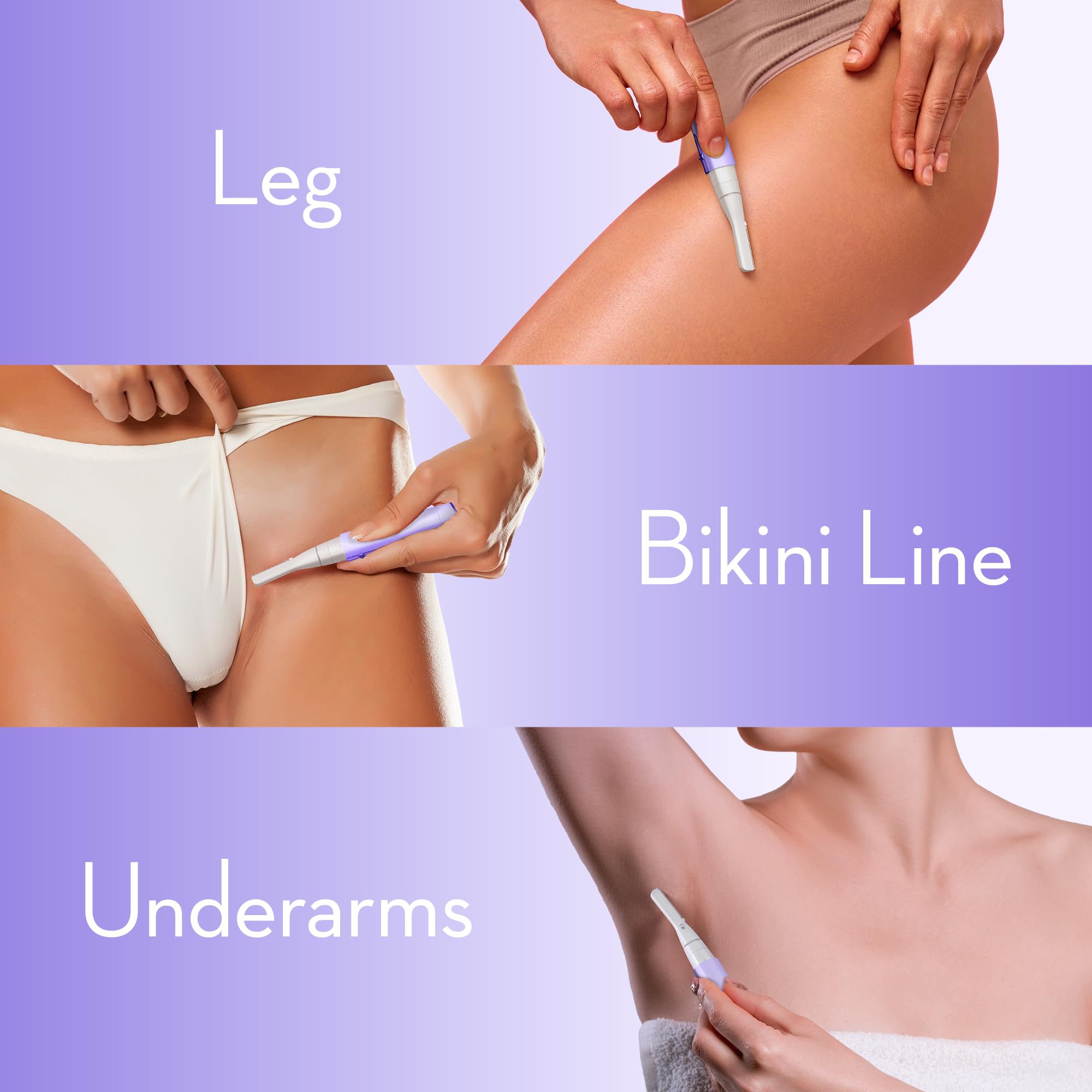 OLOV® Women Facial Hair Removal , Painless Eyebrow Trimmer