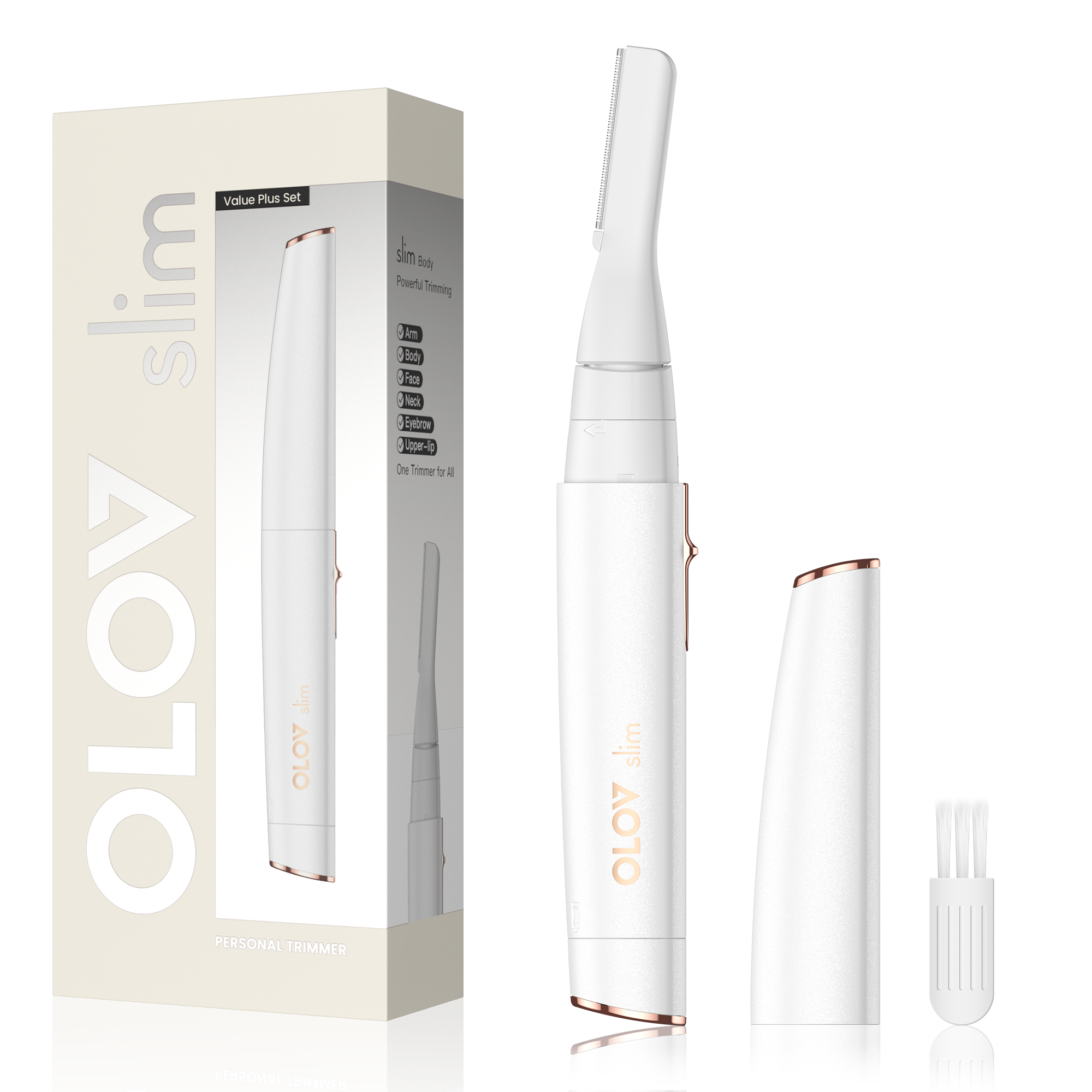 OLOV® Women Facial Hair Removal , Painless Eyebrow Trimmer